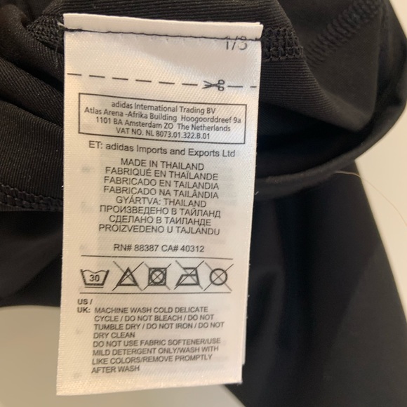 Adidas black workout tank top - Picture 4 of 4